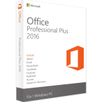 Microsoft Office 2016 Professional Plus – Licencja Cyfrowa – 1 PC – Konto Microsoft – Bez Subskrypcji