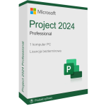 Microsoft Project 2024 Professional – Licencja Cyfrowa – 1 PC – Windows – Bez Subskrypcji